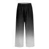 Baggy Linen Pants Women Petite Women Cotton Linen Pants Drawstring High Waist Palazzo Casual Pant Summer Trousers with Pockets Linen Clothes for Women Petite view 3