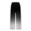 Baggy Linen Pants Women Petite Women Cotton Linen Pants Drawstring High Waist Palazzo Casual Pant Summer Trousers with Pockets Linen Clothes for Women Petite view 4