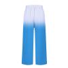 Linen Pants Women Petite Length Women Linen Pants Casual Loose High Waist Boho Wide Leg Cropped Palazzo Beach Pants Summer Outfits 2024 Trendy Linen Clothes for Women Petite view 4