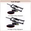 BUCKLOS MTB Air Suspension Fork 27.5 110 * 15mm Boost AM E-Bike Tapered, Travel 160mm 36mm Inner TubeThru Axle Front Forks & Black Aluminium alloy Headset Top Cap and Expander Plug view 4