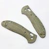 AYULL 1 Pair Micarta Handle Patch with 3 Sets Screws Fits for Griptilian 551, Scales Handle DIY Replacement Accessory(Green) view 2