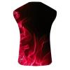 Finelylove Clearance Today Deals Prime Mens Tank Top Big and Tall Round Neck Sleeveless Summer Tank Tops Workout Tank Tops Casual Graphic Tees Men's Tank Shirts White Red 3XL view 3