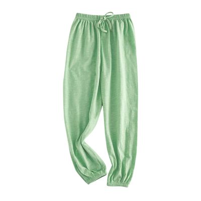 NineFit Basics Toddler Kids plain Stretch Basic Harem Long Pants Boys Girls Pajams Joggers Sweatpants (Green, 10-12 Years)
