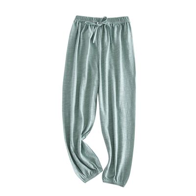 NineFit Basics Toddler Kids plain Stretch Basic Harem Long Pants Boys Girls Pajams Joggers Sweatpants (Mint Green, 5-6 Years)