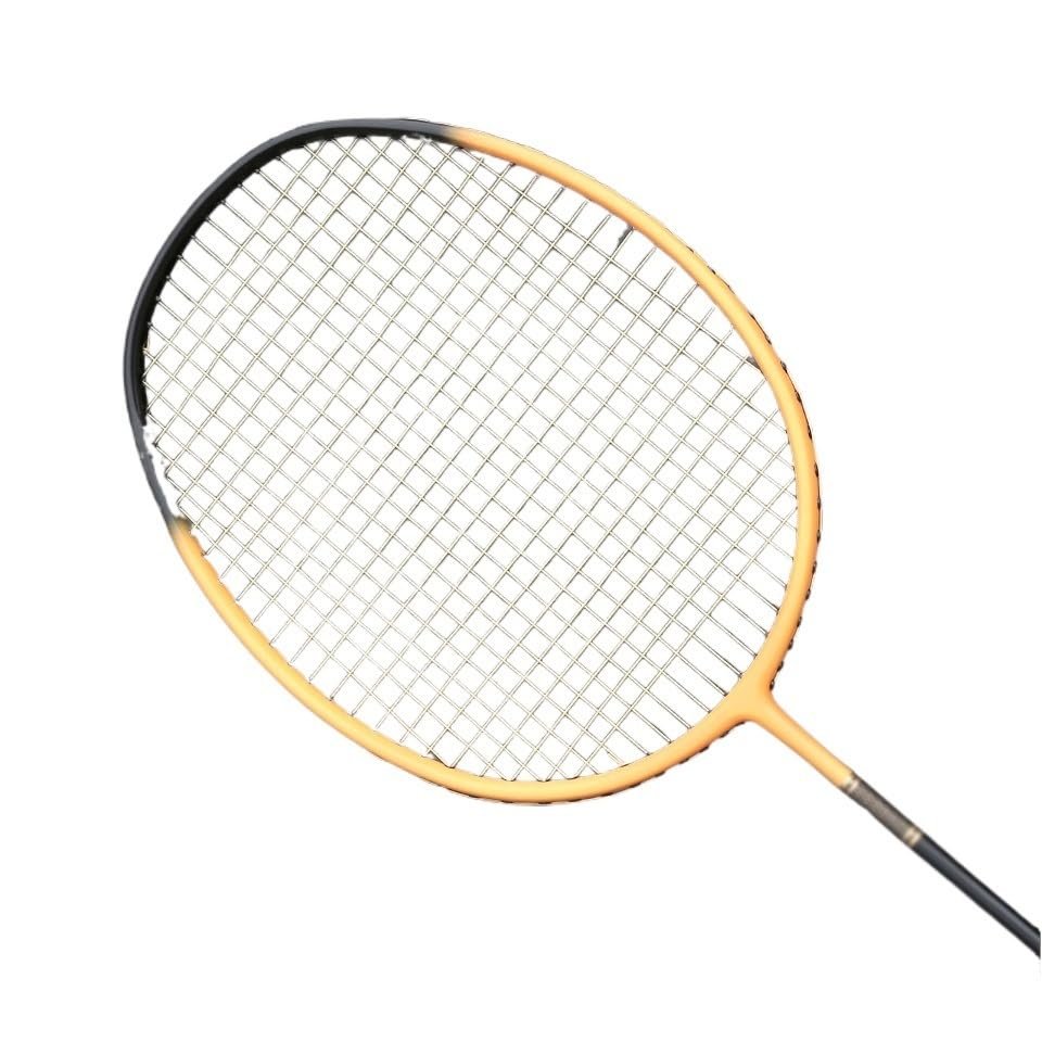 LLLSSS Carbon Fiber Badminton Rackets Strungs 5U 75g Max Tension 30LBS Professional Racqeut Sports for Adult Bags
