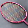 LLLSSS Carbon Fiber Badminton Rackets Strung 20-28LBS Professional Training Offensive Racquet Super Light 4U 83G Sports(Black) view 1