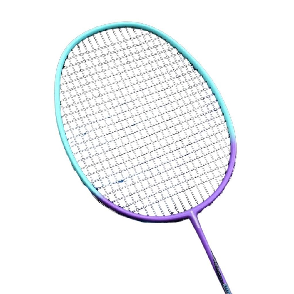 LLLSSS 10U Badminton Racket Full Carbon -Light Feel 54g Racket Offensive and Defensive Single Shot