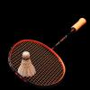 LLLSSS Ultralight 52G Carbon Fiber Badminton Rackets Strung Professional Racquet Trainning Racket Bags Adult(C) view 2