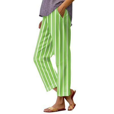 Linen Lounge Pants Women Cotton Linen Pants for Women 2024 Summer Drawstring Elastic Pants High Waist Linen Pant Casual Loose Fit Pants Linen Clothes for Women Petite