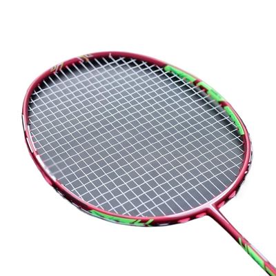LLLSSS Lightest Full Carbon Fiber Badminton Rackets 10U 52G 22-30LBS G4 Training Racquet with String Bags Speed Sports for Adult