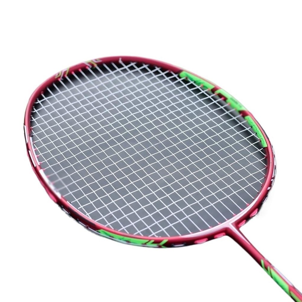 LLLSSS Lightest Full Carbon Fiber Badminton Rackets 10U 52G 22-30LBS G4 Training Racquet with String Bags Speed Sports for Adult