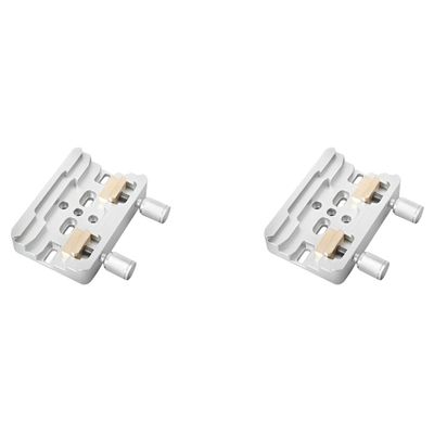 MARALANG 2X Angeleyes Silver Finderscope Dovetail Slot Dual Losmandy/Plate with 2 Locking Screws, 750146172