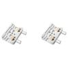MARALANG 2X Angeleyes Silver Finderscope Dovetail Slot Dual Losmandy/Plate with 2 Locking Screws, 750146172