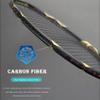 LLLSSS Professional 3U 85G Carbon Fiber Badminton Rackets Offensive Type G5 Light Weight Training Racquet with Strings Bags Adult Sport view 4