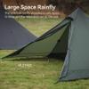 Thous Winds Lightweight Tent, Ultralight Pyramid Tent for 2-Person, with Rainfly and Carry Bag for Backpacking, Trekking, Camping, Climbing, Hiking, Olive-Green view 4