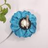 3.15 Inches Elegant Beige Satin Flower hair clip | Perfect for Weddings & Parties | Feature Soft Petals with Pearl Center for a Timeless Look | Lightweight, Durable & Easy to Match Any Outfit Cerulean view 3