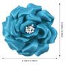 3.15 Inches Elegant Beige Satin Flower hair clip | Perfect for Weddings & Parties | Feature Soft Petals with Pearl Center for a Timeless Look | Lightweight, Durable & Easy to Match Any Outfit Cerulean view 4