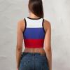 Adugen Origei Womens Russia Flag Sleeveless Workout Tops for Athletic Tank Top for Running M view 3