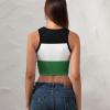 Adugen Origei Womens Palestine Flag Sleeveless Workout Tops for Athletic Tank Top for Running M view 3