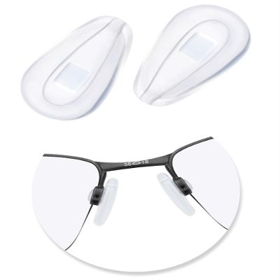 Glintbay Nosepads for Burberry BE1374TD Sunglasses - Clear