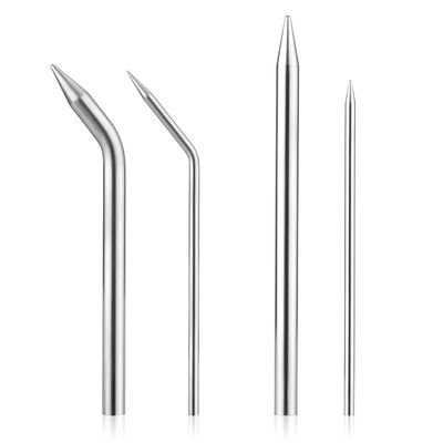 NQEUEPN 4pcs Baseball Lacing Needle, Handy Glove Shoelace Repair Kit Durable Reliable Leather Lacing Needle Precise Mitt Needle Curved Needles Tool for Softball Baseball Glove Relacing and Repair