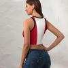 Adugen Origei Womens Peru Flag Sleeveless Workout Tops for Athletic Tank Top for Running XL view 4