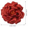 Camellia Flower Brooches and Pins for Women | Hat Pin Brooches for Clothes | Flower Hair Clips, Lapel Pin for Women, Orange view 4