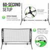 PIKKOFUN Mini Pickleball Net, 5 FT Portable Dink Practice Net view 4