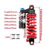 HIMALO Bicycle Rear Shock Absorber 190/200/210/220/240mm Mountain Bike Oil Spring Shock Absorber 550lbs for Off-Road Downhill XC/AM Damping Adjustable(Red,190mm*550lbs) view 2