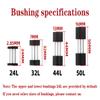 HIMALO Bicycle Rear Shock Absorber 190/200/210/220/240mm Mountain Bike Oil Spring Shock Absorber 550lbs for Off-Road Downhill XC/AM Damping Adjustable(Red,190mm*550lbs) view 4
