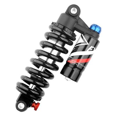 HIMALO Bicycle Rear Shock Absorber 190/200/210/220/240mm Mountain Bike Oil Spring Shock Absorber 550lbs for Off-Road Downhill XC/AM Damping Adjustable(Black,220mm*550lbs)