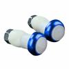 1 Pair Safety Cycling Bike Turn Signal Handle Bar End Plug LED Red Light Lamp Magnetic Handle Light(D) () view 1