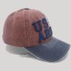 American Flag Men Womens Sun Hats Bucket Hats Trucker Hats Beach Hats Golf Hats Baseball Cap Unstructured Soft Cotton Cap view 3