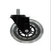 AXAUCHOZ 5Pcs 4-inch Caster Circlip Polyurethane Universal Wheel Skateboard Car Torsion Transparent Roller view 4
