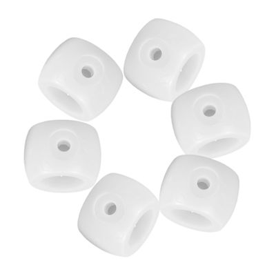 8pcs Foosball Table Goal Bar Stop Rings Locator Positioner Accessories for Table Football Durable Plastic Replacement Parts