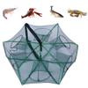 Generic The Magic Foldable Fishing Trap, Auto-Foldable Strengthened Fishing Trap Net Fishing Kit,Fishing Bait Trap Portable Fishing Net for Crab Crayfish Fish Minnow Shrimp (6 Holes) view 1
