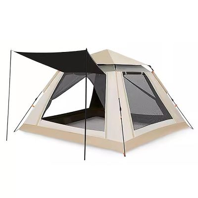Tent, Large Tent, Tents for Camping, Outdoor Tent, Family Tent, Big Tent for Outdoor, Picnic, Camping, Family Gathering(Gray thickened black glue)