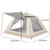 Tent, Large Tent, Tents for Camping, Outdoor Tent, Family Tent, Big Tent for Outdoor, Picnic, Camping, Family Gathering(Gray thickened black glue) view 2