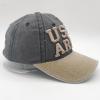 American Flag Men Womens Sun Hats Bucket Hats Trucker Hats Beach Hats Golf Hats Baseball Cap Unstructured Soft Cotton Cap view 3