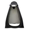 Privacy Tent, Pop Up Changing Tent, Suitable for Outdoor Shower, Dressing Room, Sunshade and Camping Toilet(Black) view 1