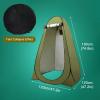Privacy Tent, Pop Up Changing Tent, Suitable for Outdoor Shower, Dressing Room, Sunshade and Camping Toilet(Black) view 2