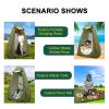 Privacy Tent, Pop Up Changing Tent, Suitable for Outdoor Shower, Dressing Room, Sunshade and Camping Toilet(Black) view 4