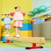 LXLZYXSF Home School Gym Gymnastics Beam 30cm Tall, Wooden Balance Beam Gymnastics Skills Training Equipment for Kindergarten, Birthday Gift for Granddaughters(L-240cm/98.4in H-30cm/11.8in H) view 2
