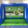 RWGOVLU Sports Inflatable Quick-Open Multi-Person Competition Anti-Collision Goal, Inflatable Floating Water Polo Goal, Sports Outdoor Inflatable Water Football Goal Frame view 1
