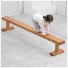 LXLZYXSF 9.8ft 6.5ft 4.9ft Solid Wood Beam for Balance Training, Gymnastics Beam with Detachable Base, Indoor Outdoor Children Youths Sports Exercise Equipment(200x15x30cm/78x5.9x11.8in) view 1