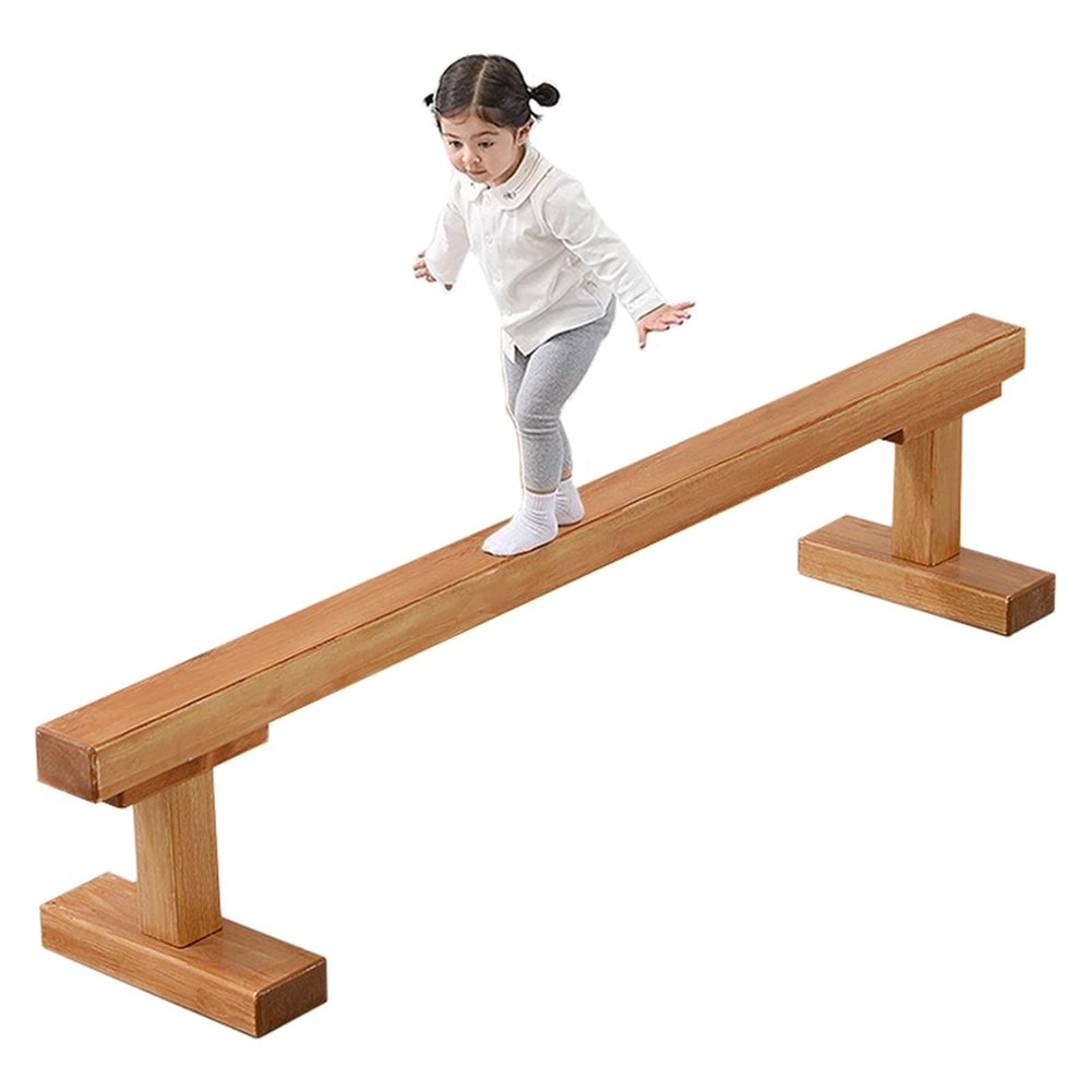 LXLZYXSF Kindergarten Balance Exercise Beam with Detachable Legs, Starters Gymnastics Training Equipment for Kids Teenagers Adults, 9.8ft 6.5ft 4.9ft Length(200x15x30cm/78x5.9x11.8in)