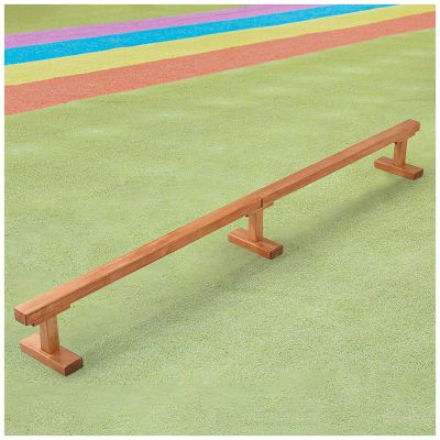 LXLZYXSF Wooden Gymnastics Beam 9.8foot 6.5foot 4.9foot, Kids Girls Boys Teens Balance Beam for School Kindergarten Home, Easy to Assemble and Disassemble(300x15x30cm/118x5.9x11.8in)