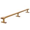 LXLZYXSF 9.8 11 Foot L Balance Practice Beam for Girls Boys Little Gymnasts, Wooden Beam with Detachable Legs/Base, School Kindergarten Home Gymnastics Training Equipment(L-300cm/9.8ft W-10cm/3.9") view 1