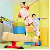 LXLZYXSF 8 7 6 5 Foot Gymnastics Training Balance Beam, Competition Feel Starters Practice Beam with Non Slip Base, Heavy Duty Home Exercise Equipment(L-244cm/8ft H-30cm/11.8in) view 1