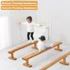 LXLZYXSF Kindergarten Balance Exercise Beam with Detachable Legs, Starters Gymnastics Training Equipment for Kids Teenagers Adults, 9.8ft 6.5ft 4.9ft Length(300x10x30cm/118x3.9x11.8in) view 2